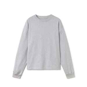 เสื้อสเวตเชิ้ตคอกลมทรงโอเวอร์ไซส์ผ้าฝ้าย 100% เสื้อสเวตเชิ้ตคอกลมแบบกำหนดเอง เสื้อสเวตเชิ้ตเปล่าสไตล์สตรีทแวร์ เสื้อฮู้ดดี้คอกลมสุดหรู - Product Image 1