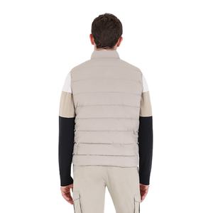 Nouvelle conception de veste sans manches pour homme, mode d'hiver, fermeture éclair intégrale, coupe ajustée, confortable, deux poches, vestes sans manches pour homme - Product Image 4