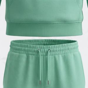 Conjunto Deportivo Personalizado de Invierno con Capucha, Corte Regular, Pantalones Deportivos de Algodón Liso, Sudadera con Capucha, Conjunto Deportivo para Hombre 100% Algodón - Product Image 5