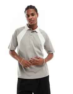 Polo de verano para hombre, Polo de negocios, Comercio Exterior, color sólido, talla grande, manga corta, bordado, vuelta hacia abajo, antibolitas - Product Image 6