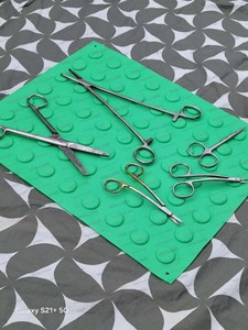 Haute Qualité Réutilisable Hôpital Chirurgie Instrument Silicone Magnétique Pad Stérilisation Dentaire Chirurgical Instrument Tapis par Vaslcare - Product Image 3