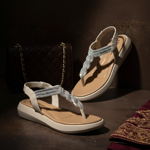 Sandalias con Plataforma Ergo-Chic 437 G, Calzado de Verano Chic y Elegante - Product Image 3