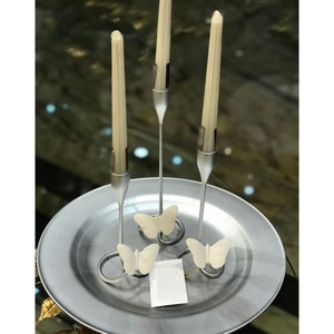 Portavelas para decoración del hogar, candelabro de Metal de primera calidad con diseño de Lirio de Cala - Product Image 4