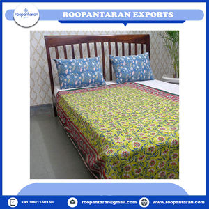 Couverture Douce en Voile de Coton Biologique de Haute Qualité, Imprimée à la Main à la Cire Indienne, Taille Double, Écologique, Toutes Saisons - Promotion - Product Image 2