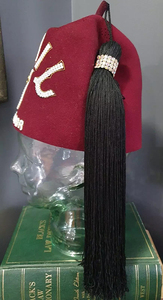 Vintage Shriners Fez Chapeau Marron Laine Gland Franc-maçon Chapeau Haute Qualité Personnalisé Meilleure Vente Vente Vente Chaude Fezz - Product Image 4