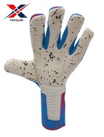 Guantes de Portero de Fútbol de Alta Calidad, Hechos de Cuero, Unisex, Diseño de Logotipo Personalizado Profesional, Impermeables, Dedos Completos
