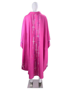 Venta al por mayor personalizado Iglesia coro vestidos uniformes disfraces Iglesia cuadrado escuela traje azul Iglesia vestido para coro bata uniforme - Product Image 4