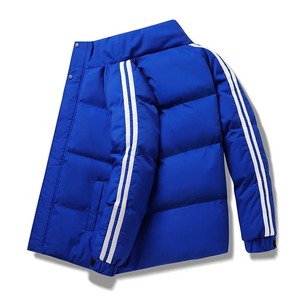 แจ็กเก็ตขนเป็ดฤดูหนาวสำหรับผู้ชายเสื้อโค้ทบุนวม - Product Image 5