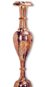 Vase à fleurs en métal cuivré Produit personnalisé Jardinières et vases à fleurs décoratifs d'intérieur pour la maison et les décorations de mariage - Product Image 6