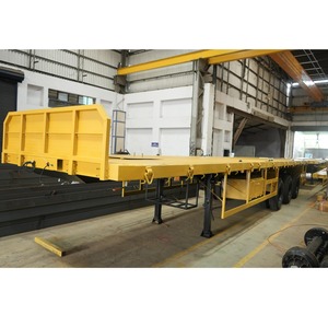 <b>Top</b> Selling Container Flat Bed Trailer for Logistics or Mining and Construction Projects Available at Export Price - Product Image 4