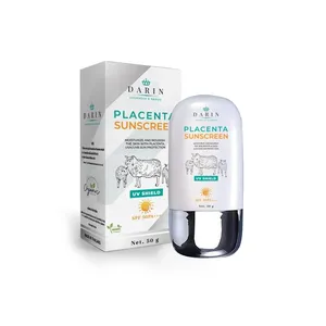 Plazenta-sonnenschutz spf 50 gesichtscreme aufhellend eigenmarke enthält schaf-plazenta-extrakt, das hilft zu nähren und aufhellend zu behandeln