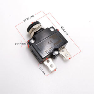 Disyuntor térmico, interruptor de un solo puerto Push para reinicio 88 - Product Image 3