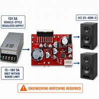 Placa Amplificadora Digital TDA7379 AD828 de 12V DC 38W+38W para Sistema de Audio Doméstico, Venta al por Mayor, Fabricante OEM, Ensamblador de Altavoces