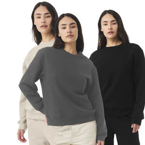 Women Custom Logo Ready Crewneck <b>Sweatshirt</b> Next Level Bella + Canvas & Tultex Unisex Winter Digital Printing Premium <b>Fleece</b> - Product Image 5