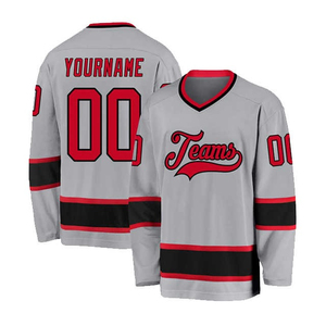 Maillot de hockey sur glace entièrement sublimé Maillot de hockey personnalisé sergé avec logo de l'équipe du Canada - Product Image 3