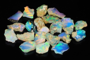Precioso ópalo etíope áspero brillante Welo brillante Arco Iris llamativo ópalo crudo mejor para hacer piedra de corte facetada - Product Image 6