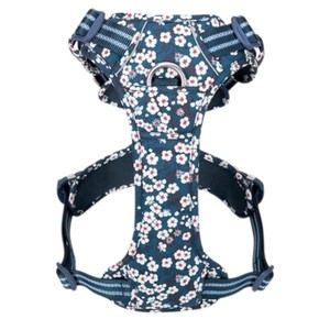 สายจูงสัตว์เลี้ยงลายสัตว์เรียบง่าย สำหรับสุนัขและแมว พร้อมหัวเข็มขัดปรับได้ กันน้ำ ระบายอากาศดี สายสะท้อนแสง พร้อมกระดิ่งเล็ก - Product Image 3