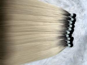 Cheveux Ombre Longs Raides En Vrac Cheveux Humains Vierges Vietnamiens Cuticules Alignées Vendeur En Gros - Product Image 6