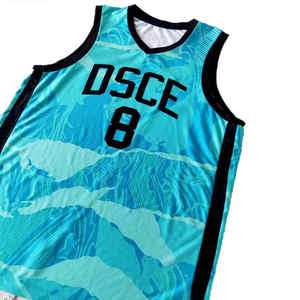 Maillot de basket-ball pour hommes de haute qualité respirant uniforme de sports d'hiver personnalisé OEM imprimé Logo Design avancé pour toutes les saisons - Product Image 2