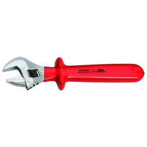 Llave Inglesa Ajustable VDE de Boca Abierta Gedore, Materiales y Elementos de Aislamiento de Alta Calidad - Product Image 1