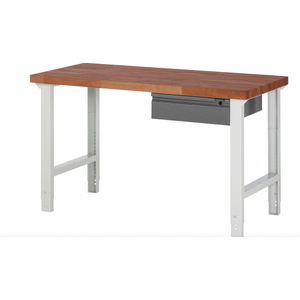 Banco da lavoro Serie 7000 - Modello 7001 BR regolabile in altezza 1500 x 700 x 790-1140 mm 1 cassetto - Product Image 3