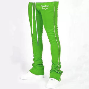 Pantalones para correr informales, pantalones Cargo para hombre, pantalones cortavientos con cordón en la cintura, bolsillo con cremallera, diseños personalizados transpirables de nailon - Product Image 2