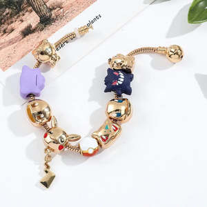 สร้อยข้อมือแฟชั่นลายตัวละครโปเกมอนพร้อมจี้ห้อย - Product Image 5