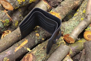 Cartera de piel auténtica triple con logotipo personalizado, bajo MOQ, Cartera de negocios con varias tarjetas de alta calidad, venta al por mayor, 2017 - Product Image 3