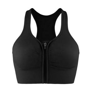 2026 Wholesale Cheap Price Women <b>Zip</b>-<b>Front</b> <b>Sports</b> <b>Bra</b> Breathable Best Selling Active Yoga Women <b>Sports</b>-<b>Bras</b> - Product Image 5