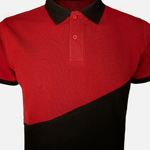 Sublimation de toile de coton à motif solide en polyester pour hommes pour polo pour un design personnalisé - Product Image 3