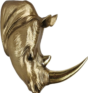 A striking silver elephant head with <b>textured</b> skin and a classic safari-inspired profile. Available at wholesale prices. - Product Image 3