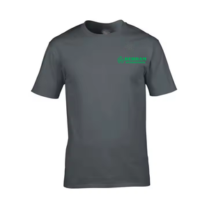 T-shirt uni pour homme 230 g/m² imprimé coupe classique vierge 100 % coton biologique écologique anti-boulochage respirant - Product Image 3
