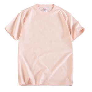 Moda de alta calidad 250g 100% algodón Super Weight Casual camiseta para hombres - Product Image 4