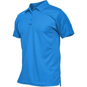 Nouveau prix d'usine qualité professionnelle best-seller 100% polo en coton biologique vente en gros de polos de golf à manches courtes pour hommes - Product Image 6