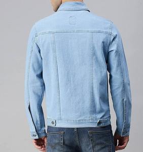 Nouveautés Veste en jean noire décontractée personnalisée d'automne Manteaux pour hommes Jeans en denim Vestes pour hommes Vestes grande taille pour unisexe - Product Image 6