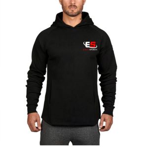 Sweat à capuche surdimensionné de haute qualité 360 GSM, coupe décontractée, 52% coton 48% polyester, design de logo personnalisé, motif uni pour homme - Product Image 2