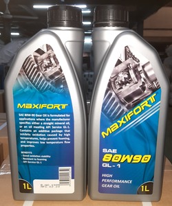 Lubricante automotriz de aceite para engranajes MAXIFORT SAE 80W90 API, con composición de aceite base en otros - Product Image 1