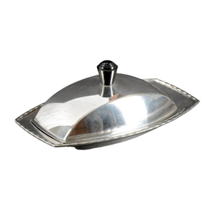 Beurrier en acier inoxydable de qualité supérieure Vaisselle de cuisine domestique Beurrier Vaisselle Argenterie Beurrier en métal - Product Image 3