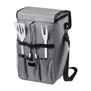 Eco-Gadgets Gumbo Cooler Bag with BBQ Set Practical and Sustainable Cooler <b>Box</b> - Product Image 2