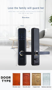 Serrure à clé numérique Orbita Smart Home Resident avec poignée durable - Product Image 3