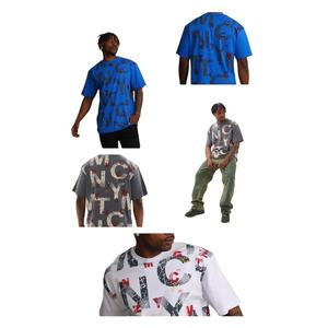 Camiseta Extra Grande, Estilo Urbano, Estampado Gráfico Vintage, Talla Grande, Algodón Grueso, OEM ODM - Product Image 5