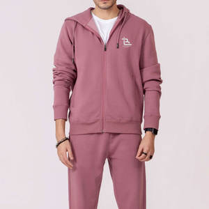 Men Comfortable <b>Zip</b> <b>Hoodie</b> for Home and Outdoor Wear Men Stylish Zipper <b>Hoodie</b> with Front Pouch <b>Pockets</b> - Product Image 3