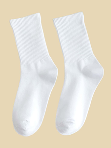 Calcetines Largos para Mujer, Colección Daily Thread, Ricos en Algodón, Transpirables, Elásticos, Ajuste Regular, Multicolores, Juego de Uso Diario - Product Image 3