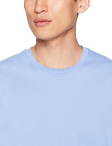 T-shirt en coton personnalisé avec logo pour homme, t-shirt décontracté à manches courtes en coton uni pour homme et femme - Product Image 5