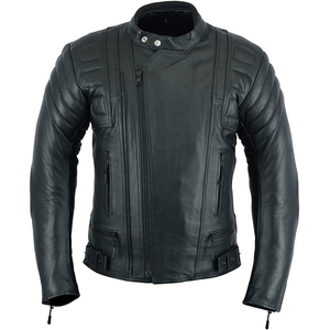 Veste en cuir pour homme de qualité supérieure, nouvelle, respirante, produit classique, vestes en cuir, service OEM, veste en cuir - Product Image 4