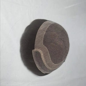 Extensions de cheveux à lacet frontal double trame de Los Angeles, pré-collées, bouclées, cheveux humains Remy, toupet et perruque pour hommes - Product Image 4