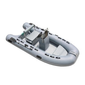 เรือยางเป่าลม PVC แบบ23ft 7เมตรเรือตกปลาอลูมิเนียมแข็งพร้อมคอนโซล
