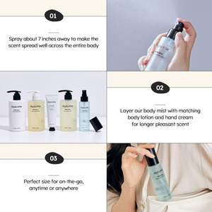 SkyBottle Vanilla Sky Parfum pour cheveux et corps-Parfum doux et chaud et fraîcheur longue durée pour cheveux et peau - Product Image 4