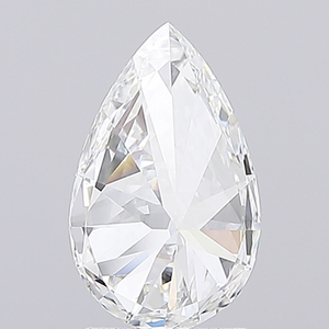 Diamant naturel CVD en forme de poire de 1,17 carat, couleur D, clarté VVS2, polissage EX, symétrie IGI, pour bijoux personnalisés et bagues de fiançailles - Product Image 1