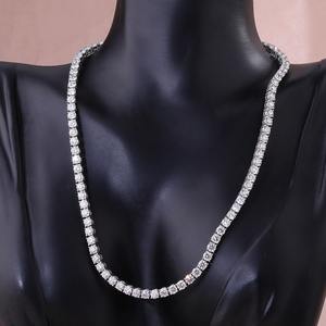 สร้อยคอเพชรธรรมชาติที่ขายดีที่สุดเครื่องประดับทอง14K/18K สำหรับงานแต่งงานหรืองานปาร์ตี้ - Product Image 1